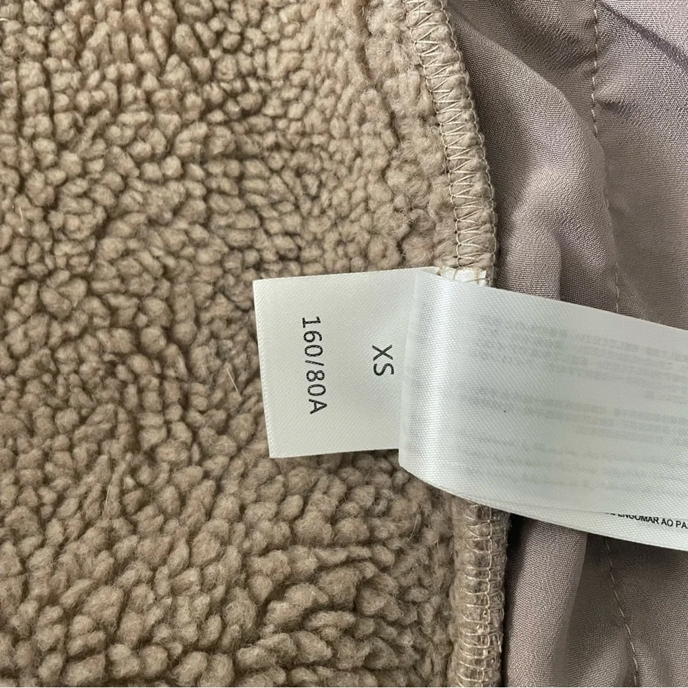 The Fifth Label Moto-Style Faux Suede Sherpa Jacket XS | Australian Brand